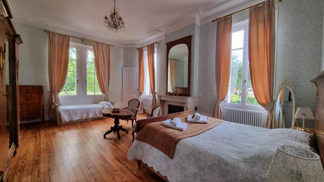 Chateau Belle Epoque - Chambres D'Hotes & Gites Linxe Exteriér fotografie