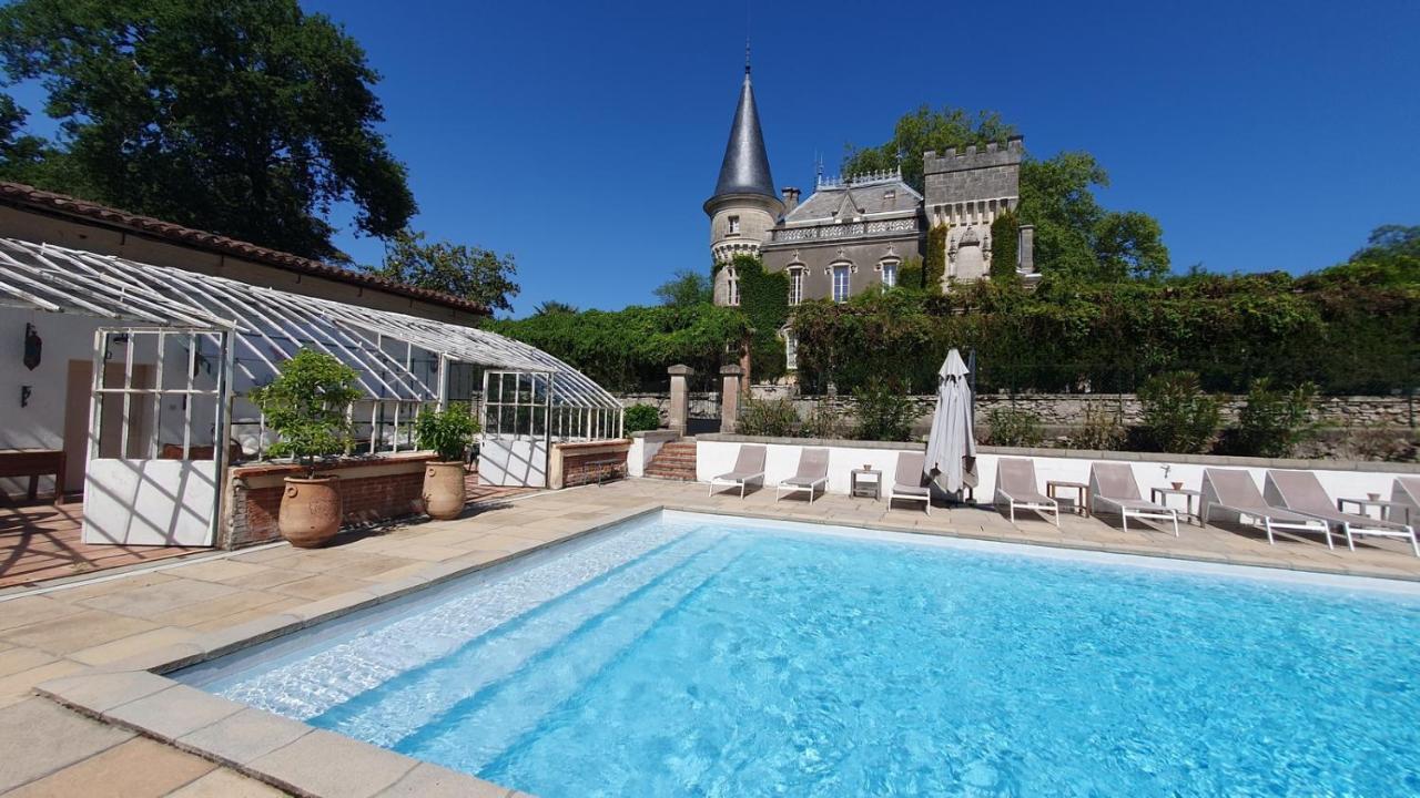 Chateau Belle Epoque - Chambres D'Hotes & Gites Linxe Exteriér fotografie