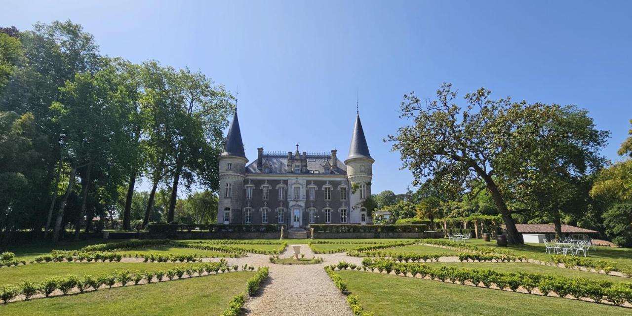 Chateau Belle Epoque - Chambres D'Hotes & Gites Linxe Exteriér fotografie